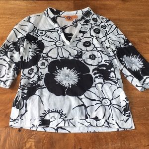 Tory Burch abstract print top